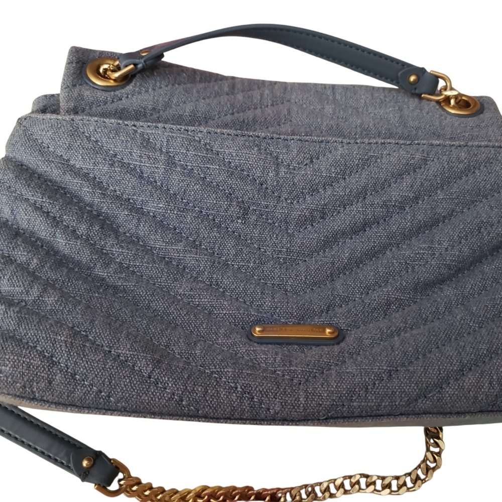 Rebecca Minkoff Blue Hand Bag - Picture 5 of 5